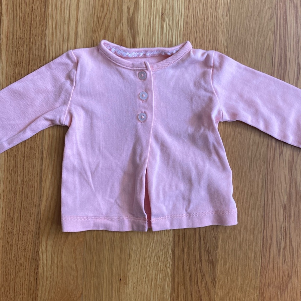 3M Carter’s Pink Cardigan Top